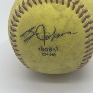 Bo Jackson Signed Franklin Soft Strike Baseball No COA‎